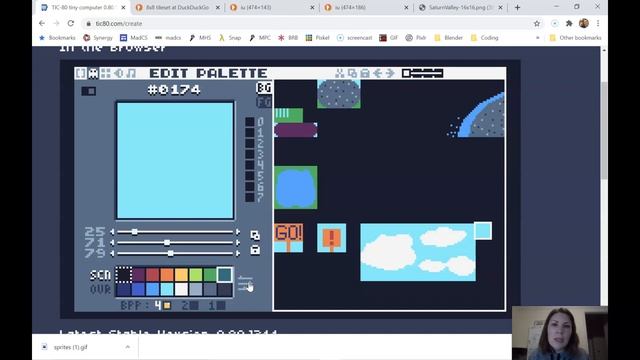 TIC-80 Platformer Lesson 8: map & tiles смотреть онлайн