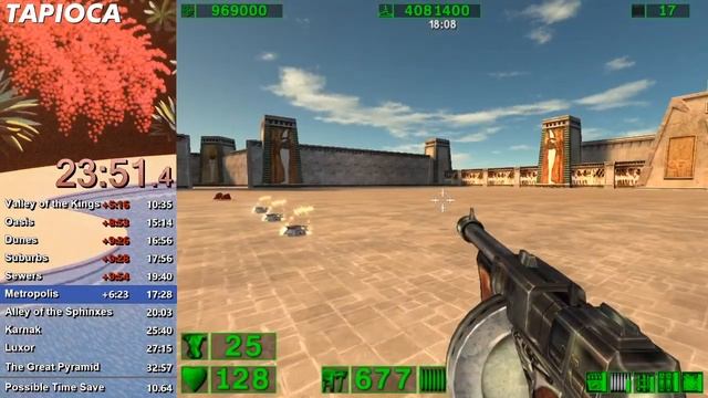 Serious Sam: The First Encounter Speedrun Tutorial (Solo Tourist/Easy) смотреть онлайн
