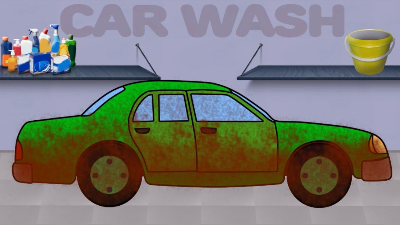 Машинки. Автомойка. Мультики про Легковой Автомобиль. Car Wash. Videos for children смотреть онлайн