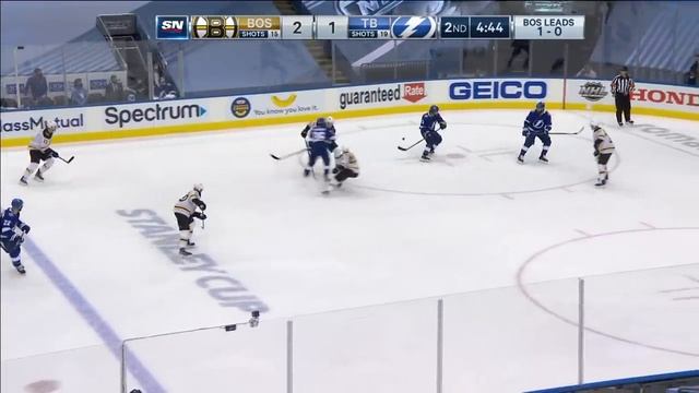 NHL Highlights | 2nd Round, Game 2: Bruins vs. Lightning – Aug. 25, 2020 смотреть онлайн