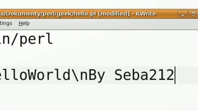 Perl tutorial ####1 HelloWorld смотреть онлайн