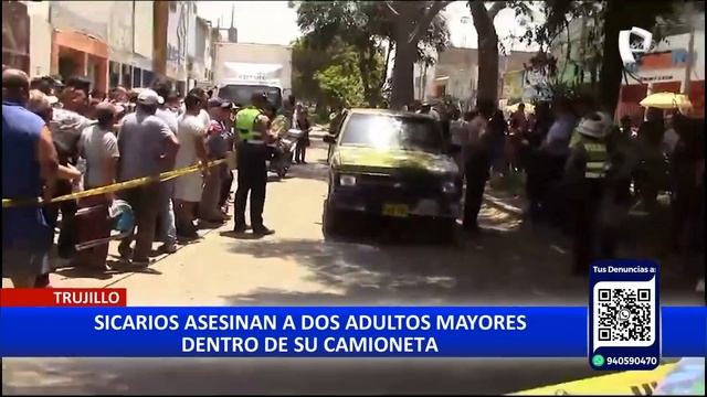 Terror en Trujillo: Sicarios asesinan a dos ancianos en plena luz del día смотреть онлайн