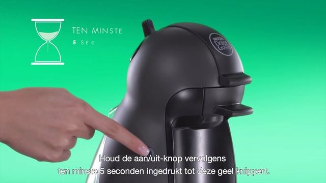 De Aan/Uit Knop Brandt Geel - Dolce Gusto® Piccolo Koffiemachine смотреть онлайн