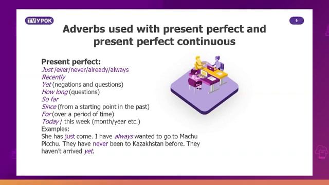 Английский язык. 9 класс. Present perfect simple v/s present perfect continuous /03.09.2020/ смотреть онлайн
