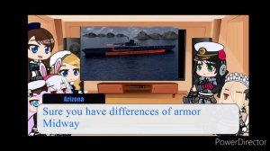 Azur Lane Reacts to | USS Midway | CVB-41
