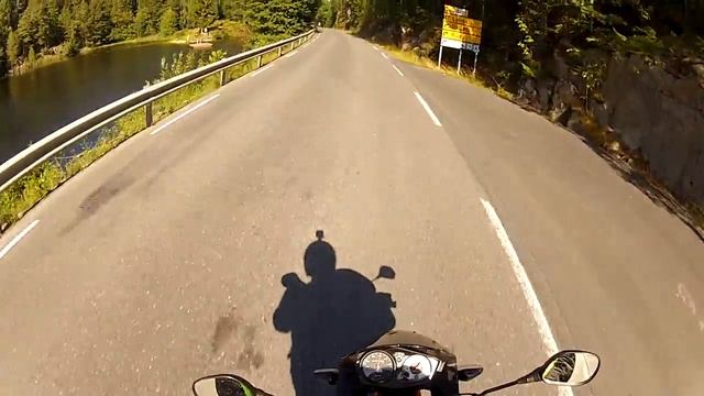 Honda CBF 125 2011 GoPro HD Hero 2 test смотреть онлайн
