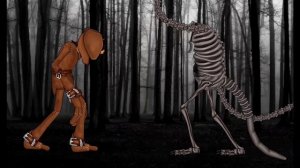 Кошачья дремота против всех улыбающихся тварей с большими телами. Полная анимация