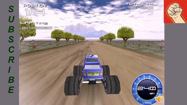 MONSTER TRUCK Adventure 3D ? FLASH GAME \ Гонки внедорожников 3Д смотреть онлайн