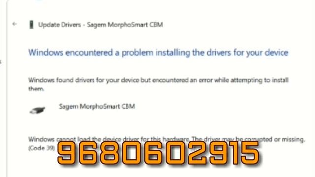 windows cannot load the device driver for this hardware the driver may be corrupted or missing 39 смотреть онлайн