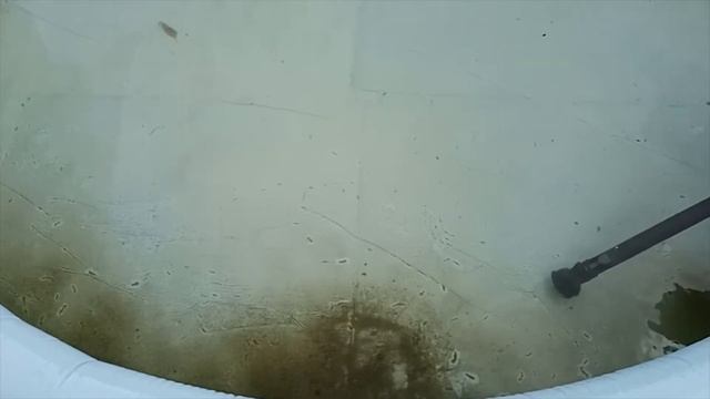Чистка бассейна подручными средствами без слива воды смотреть онлайн