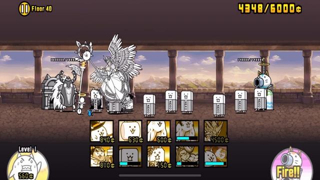Heavenly Tower Floor 40 Easy, NO GACHA CHEESE ? | Battle Cats F40 Guide (og strat by twcpu) смотреть онлайн