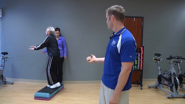 Stair Step Exercise for Older Adults to Improve Balance смотреть онлайн