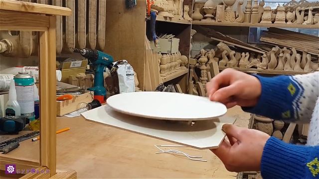 НЕОБЫЧНЫЙ СВЕТИЛЬНИК с двигателем от микроволновки смотреть онлайн