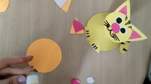 Котенок из конуса