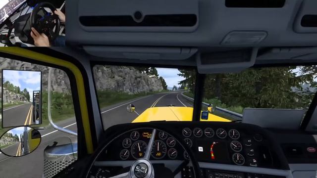 Peterbilt 389 - Logs - Bellingham to Port Angeles - American Truck Simulator - T500 смотреть онлайн