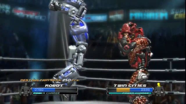 REAL STEEL THE GAME-ROBOT vs TWIN CITIES (ЖИВАЯ СТАЛЬ) смотреть онлайн
