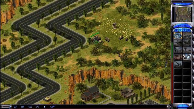C&C Red Alert 2 Yuri's Revenge Allied Campaign Mission 2 - Hollywood and Vain смотреть онлайн