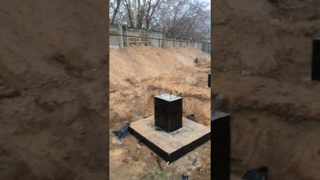 Фундамент столбчатого типа под быстровозводимые здания.2 часть. смотреть онлайн
