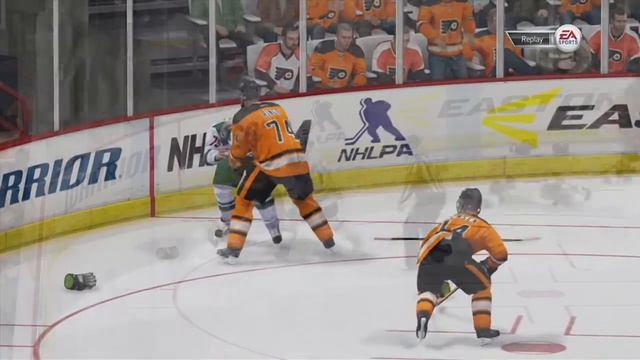 NHL 14 - July 2014 - Top 10 Fights смотреть онлайн