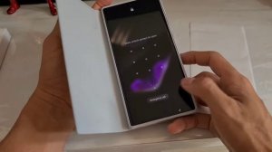 Smart LED View Cover Samsung Galaxy S22 Ultra ( Grey )