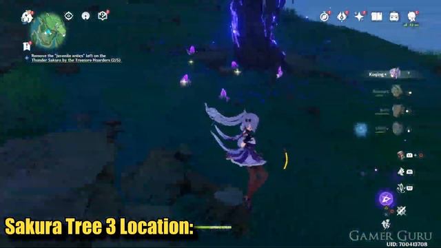 All 5 Sakura Tree Locations In Genshin Impact (Sakura Arborism World Quest Guide) смотреть онлайн