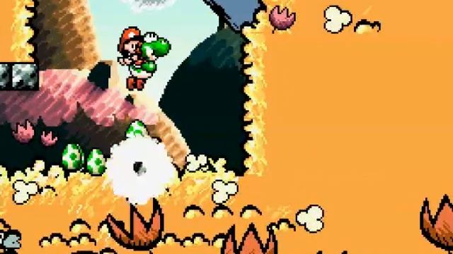 Прохождение Super Mario World 2: Yoshi's Island - #1 - Добро пожаловать на остров смотреть онлайн