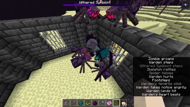 Wither Symbiont Vs Warden (Minecraft) смотреть онлайн