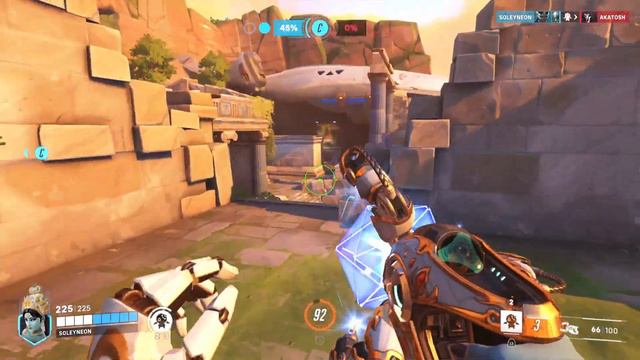 This is what a gold symmetra looks like | Overwatch 2 смотреть онлайн