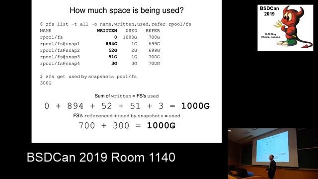 How ZFS snapshots really work And why they perform well (usually) by Matt Ahrens смотреть онлайн