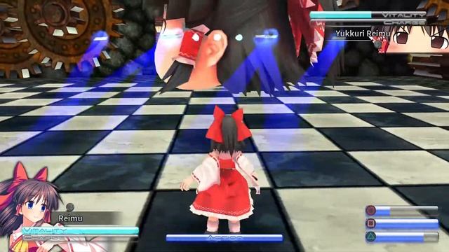 BARELY HARMED | Touhou Kobuto V: Burst Battle - Reimu v Yukkari Reimu смотреть онлайн