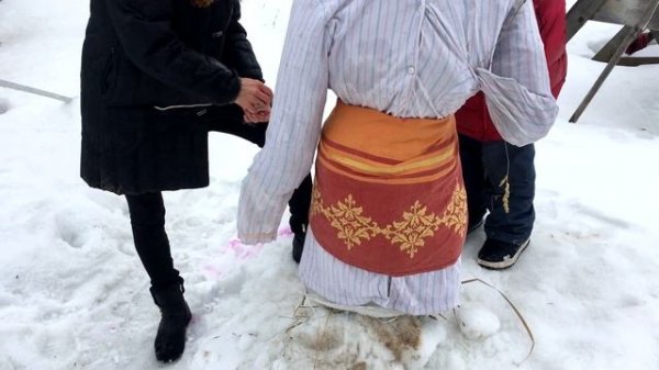Масленица Как сделать чучело на масленицу Сожжение масленицы