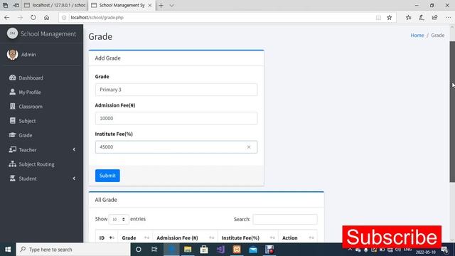 School Management System in PHP MySQL Source Code смотреть онлайн