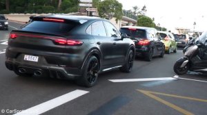Porsche Cayenne Turbo GT - Start Up And Accelerating SOUNDS!