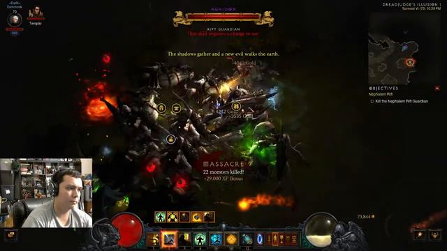 [Monk 2.2 Build] Diablo 3: RoS My Current Raiment of a Thousand Storms Monk Set смотреть онлайн