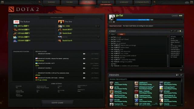 Dota 2. Na'Vi 0 vs 1 LGD 2 й раунд Прямая трансляция WCA 03.10.2014 смотреть онлайн