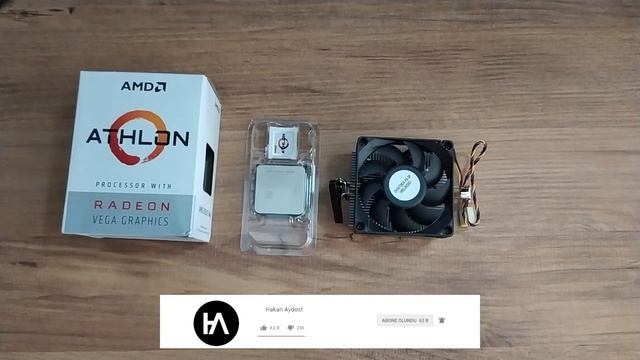 AMD ATHLON 200GE KUTU AÇILIMI İNCELEME смотреть онлайн