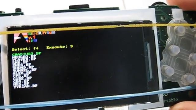 BlackPrism Portable Game Console. Release motherboard for box of Sega MD Portable SD game console. смотреть онлайн