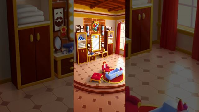 Royal Match Level Area Complete Barber Shop | King's Nightmare Dream Games📱 Puzzle #RudhiViru Games смотреть онлайн