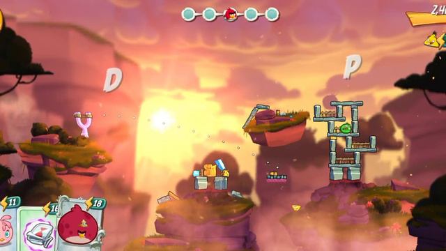 angry birds 2 [ level 176 ] gameplay 🐷 смотреть онлайн