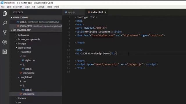 04 How to represent JSON Data Single Level смотреть онлайн