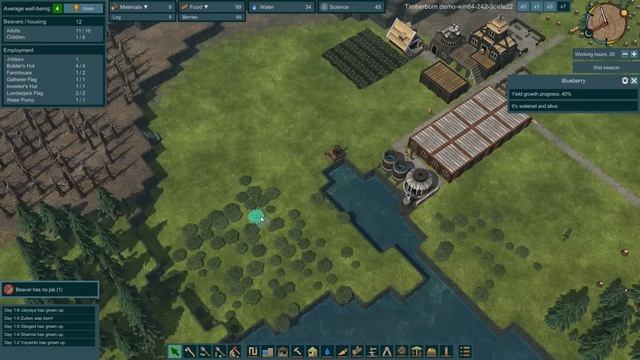 БОБРЫ СТАЛИ ЛУЧШЕ! - TIMBERBORN DEMO ПРОХОЖДЕНИЕ смотреть онлайн