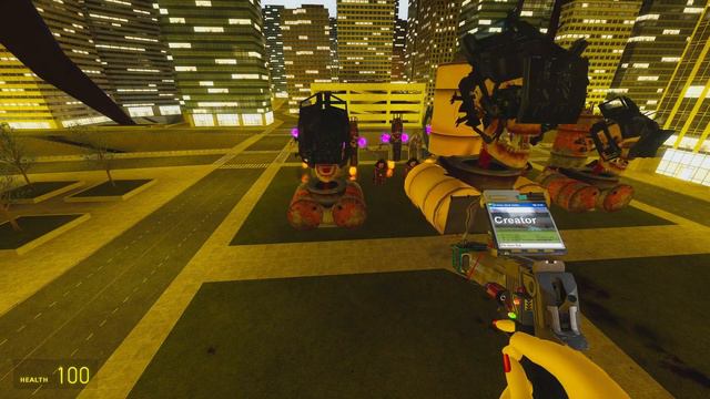 Pomni in garrys mod the digital circus Giant Cyber TV Woman VS Skeleton Skibidi Toilet NIght Fights смотреть онлайн