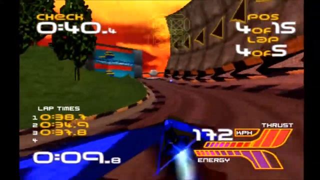 Wipeout XL - PSX Longplay 2/2 смотреть онлайн