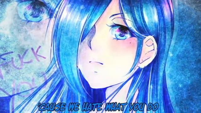 Nightcore - Fuck You Lyrics смотреть онлайн