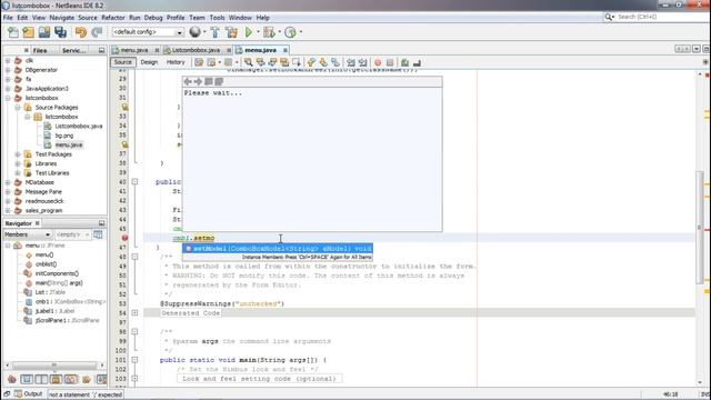 How To Read File In Combobox Simple Code Java Netbeans смотреть онлайн