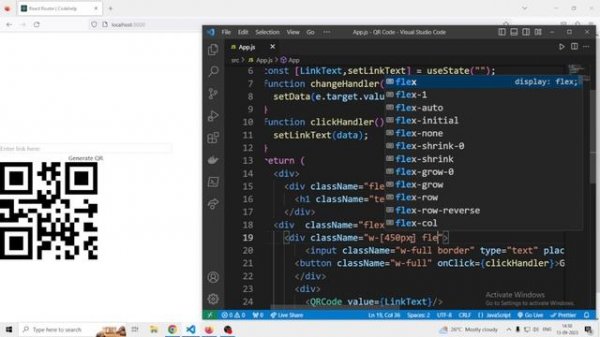 QR Code Generator - Using HTML CSS JS - No Talking