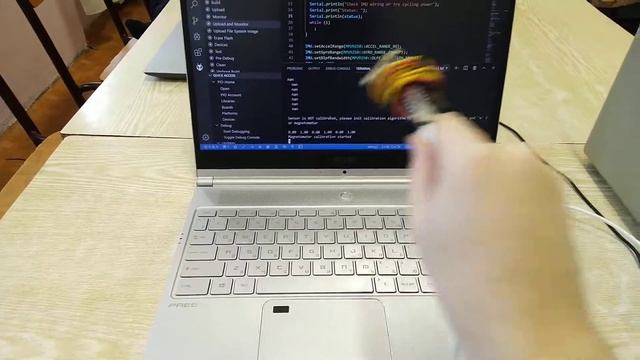 MPU9250 calibration 9DOF смотреть онлайн