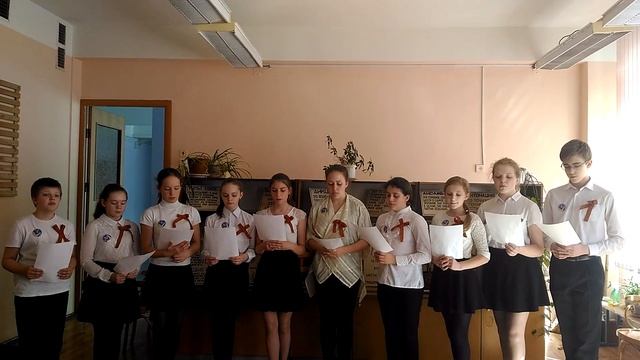 Вокальная группа ГБОУ школы № 596 Приморского района Санкт-Петербурга исполняет гимн смотреть онлайн