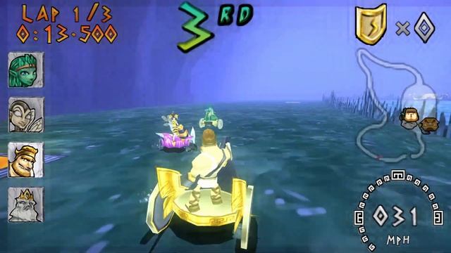 Heracles Chariot Racing - HD PSP Gameplay - PPSSPP смотреть онлайн