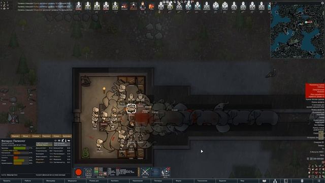 Идеальный киллбокс против милишников. Rimworld гайд. смотреть онлайн